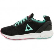 Boutique officielleLe Coq Sportif Lcs R Xvi W Noir/Rose/Turquoise - Chaussures Baskets Basses Femme